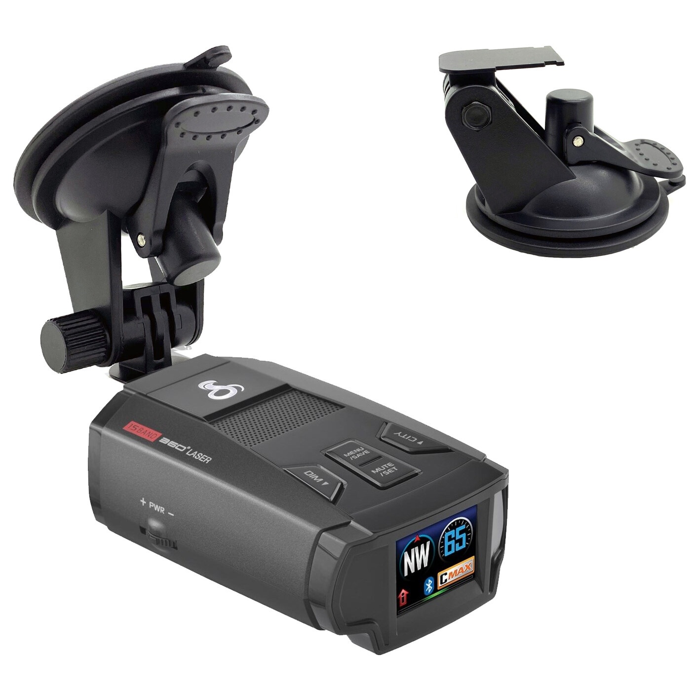 Cobra ESD 7050 7570 XRS 9370 SPX Radar Detector Super Suction Cup Mount Holder