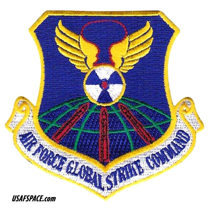 AIR FORCE -GLOBAL STRIKE COMMAND -ICBM AFGSC- USAF ORIGINAL VEL PATCH