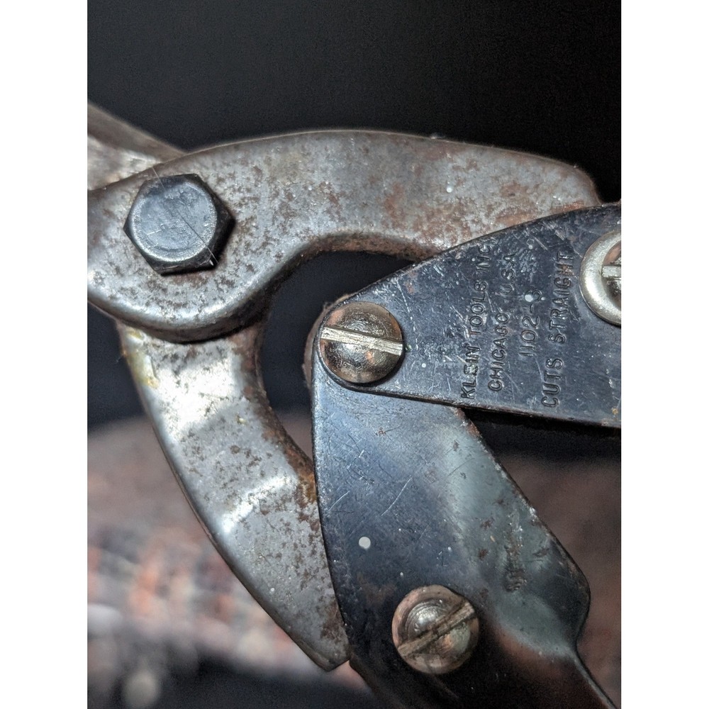 Klein Tools Compound Action Straight Cut Aviation Snips