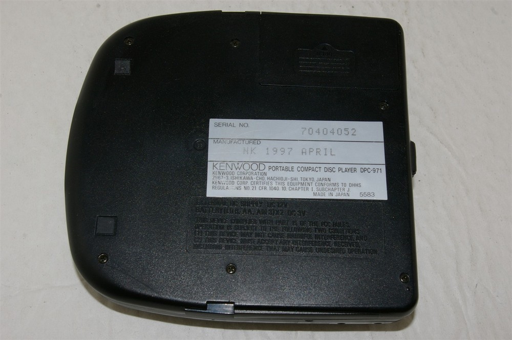 Kenwood DPC-971 Portable CD Player TESTED!