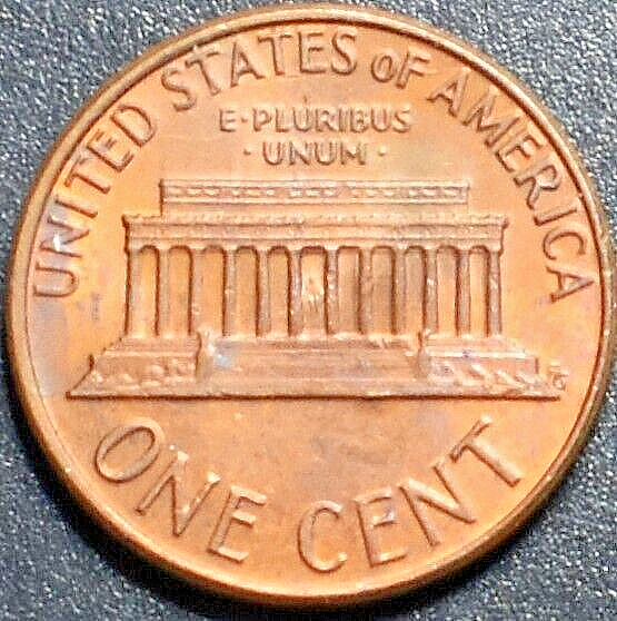 1975 ERROR PENNY LUMP UNDER STEPS 212