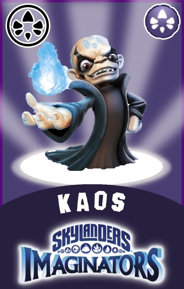 Skylanders Imaginators Kaos NFC Card