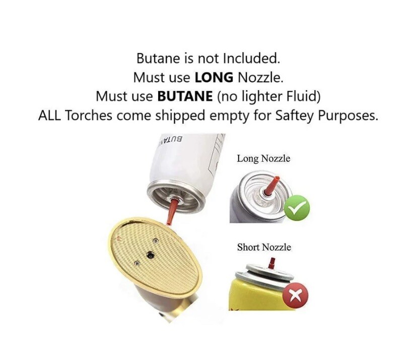self igniting propane torch head