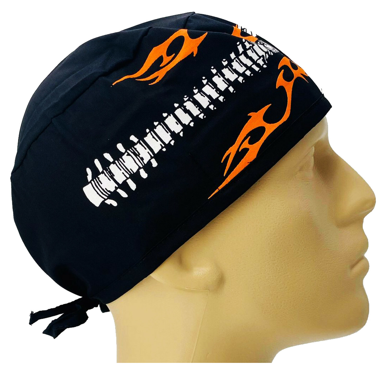 Scrub Cap Nurse Scrubs Hat Nursing Doctor Surgical Orthopedic Chiropractor Bones