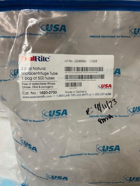 1.5ml Microcentrifuge Tubes