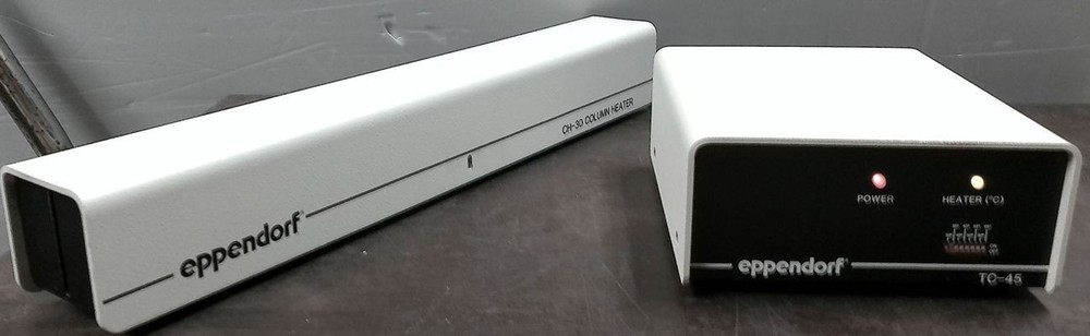 EPPENDORF CH-30 COLUMN HEATER, WITH EPPENDORF TC-45 HEATER CONTROLLER
