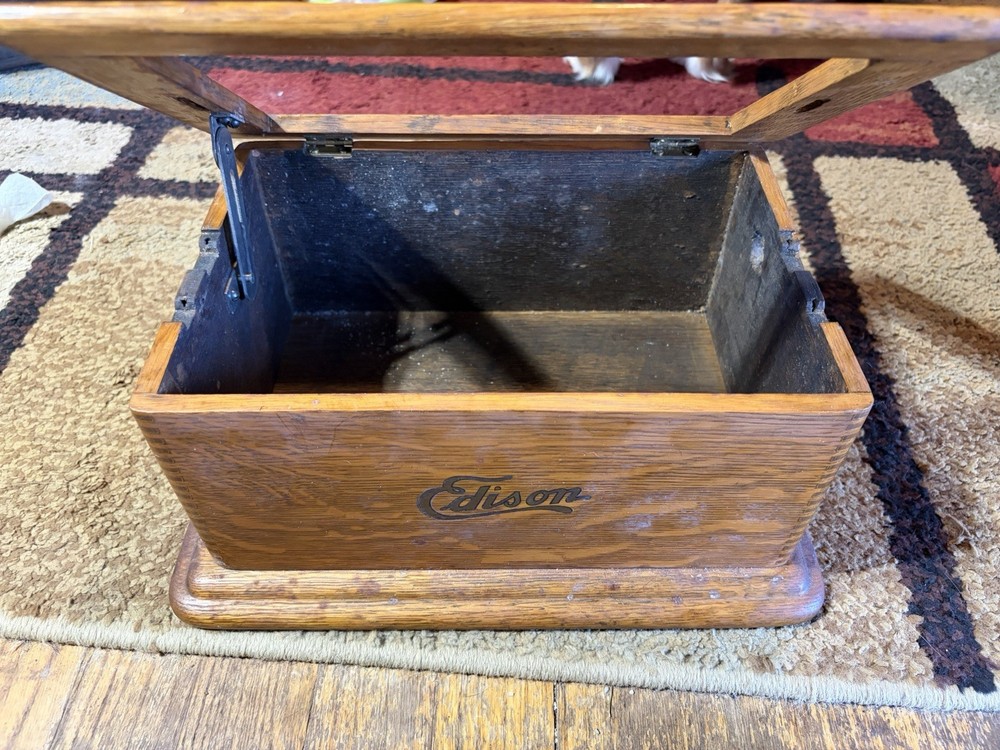 Edison Cylinder Phonograph Bottom Case