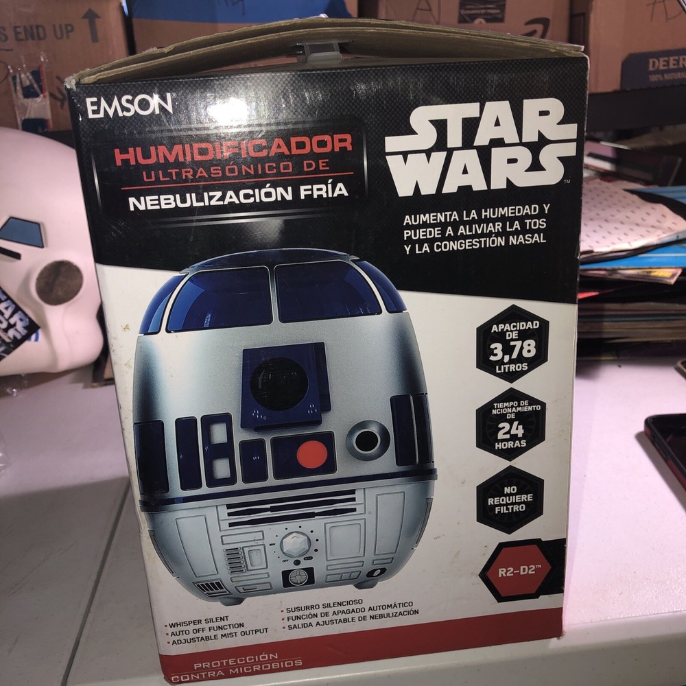 EMSON STAR WARS cool mist FULL SIZE 12" humidifier, R2D2,