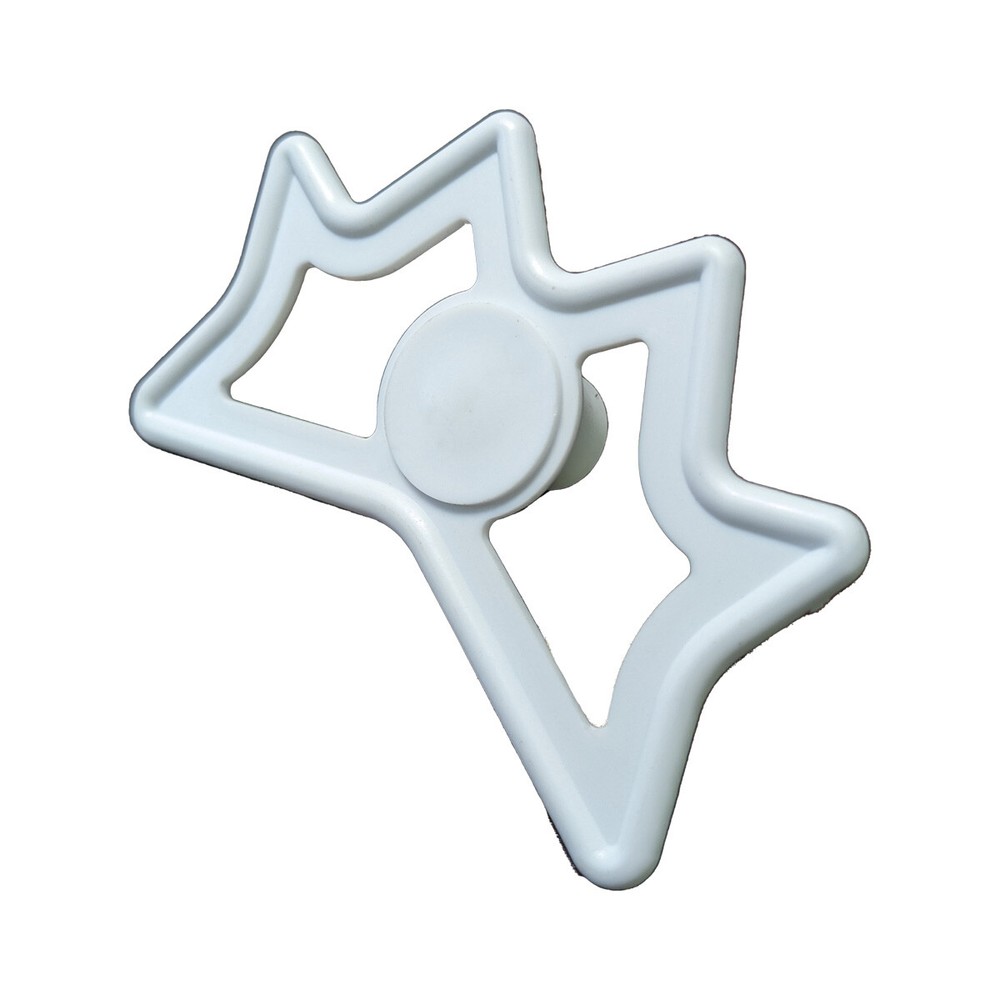 Plastic Pool Cue Stick Bridge Head - White