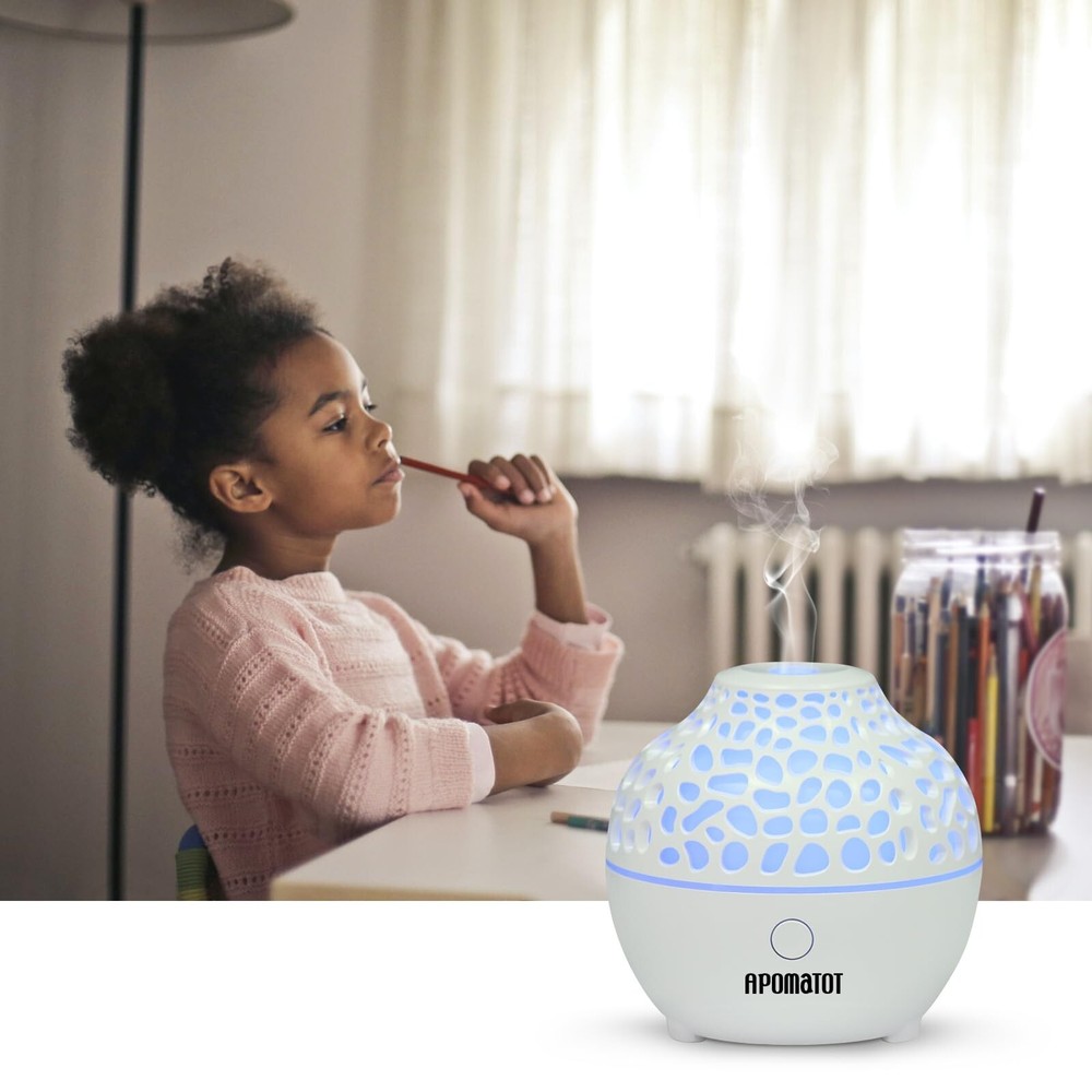 APOMOTOT 2 Pack Essential Oil Diffuser,Mini Portable Aromatherapy D... Fast Ship