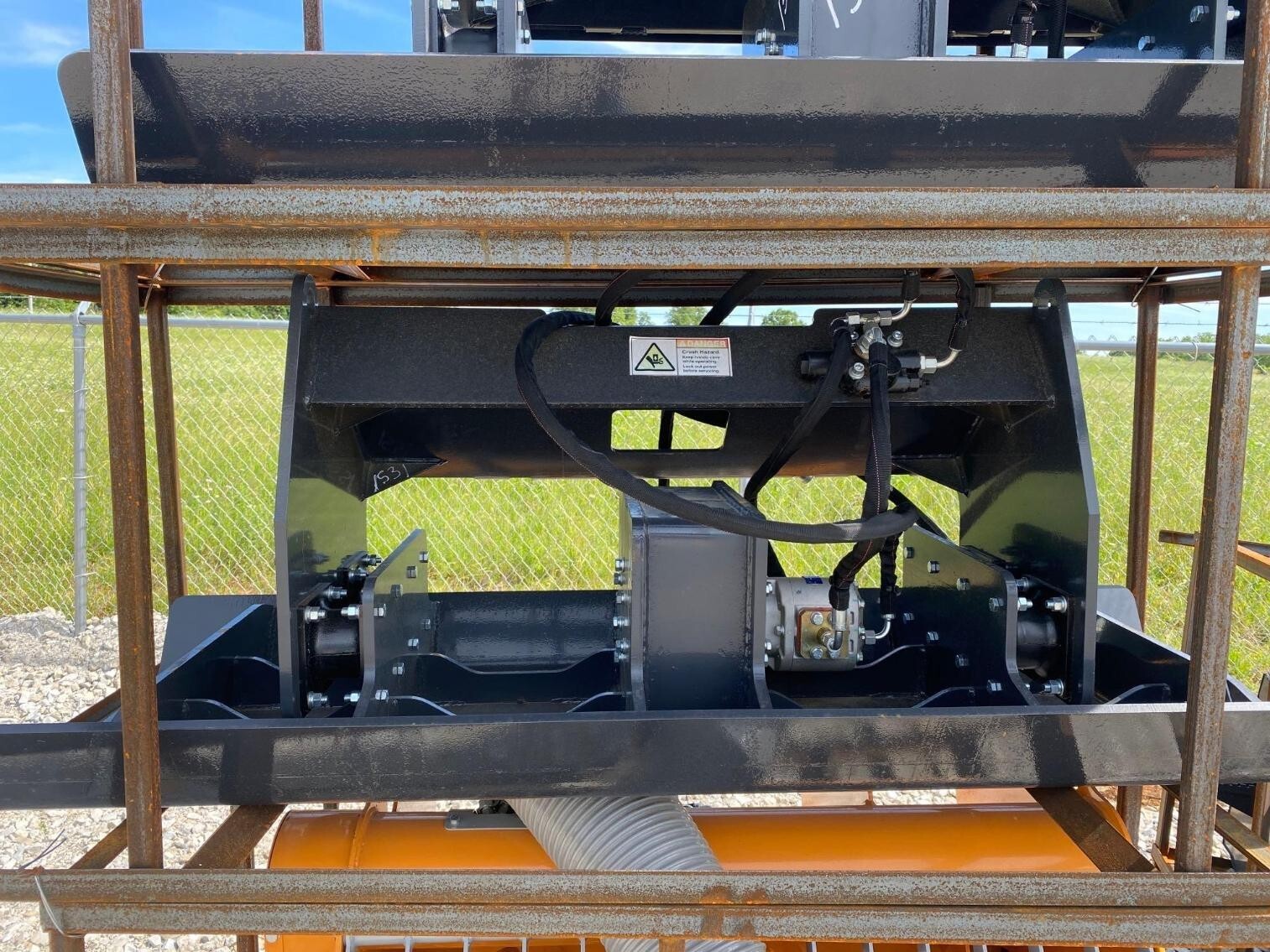 Landhoner 6' 72" Vibratory Universal Mount Skid Steer Plate Compactor WE SHIP!