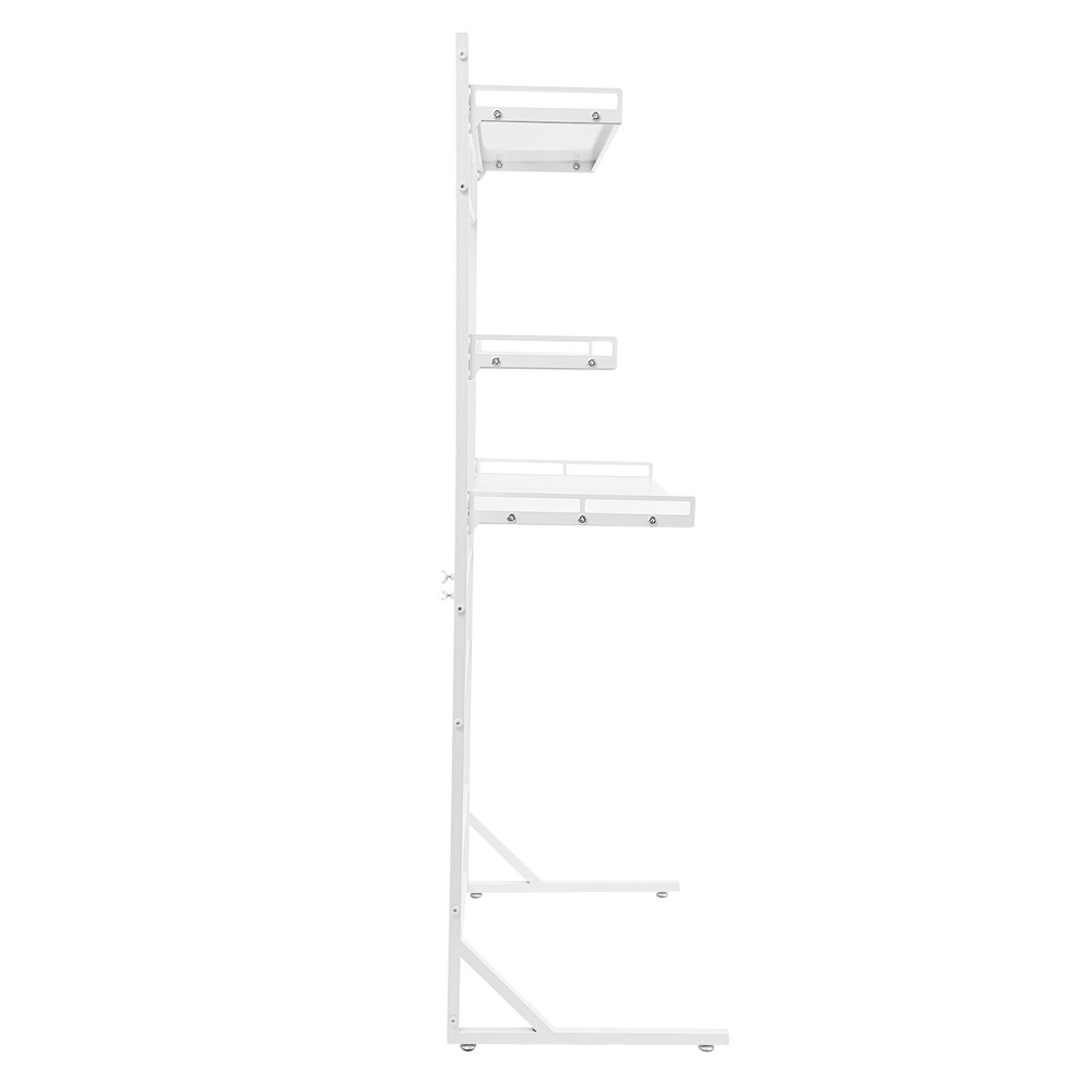 Multi-functional Three Tier Washing Machine Shelf, Laundry Room Storage Shelf