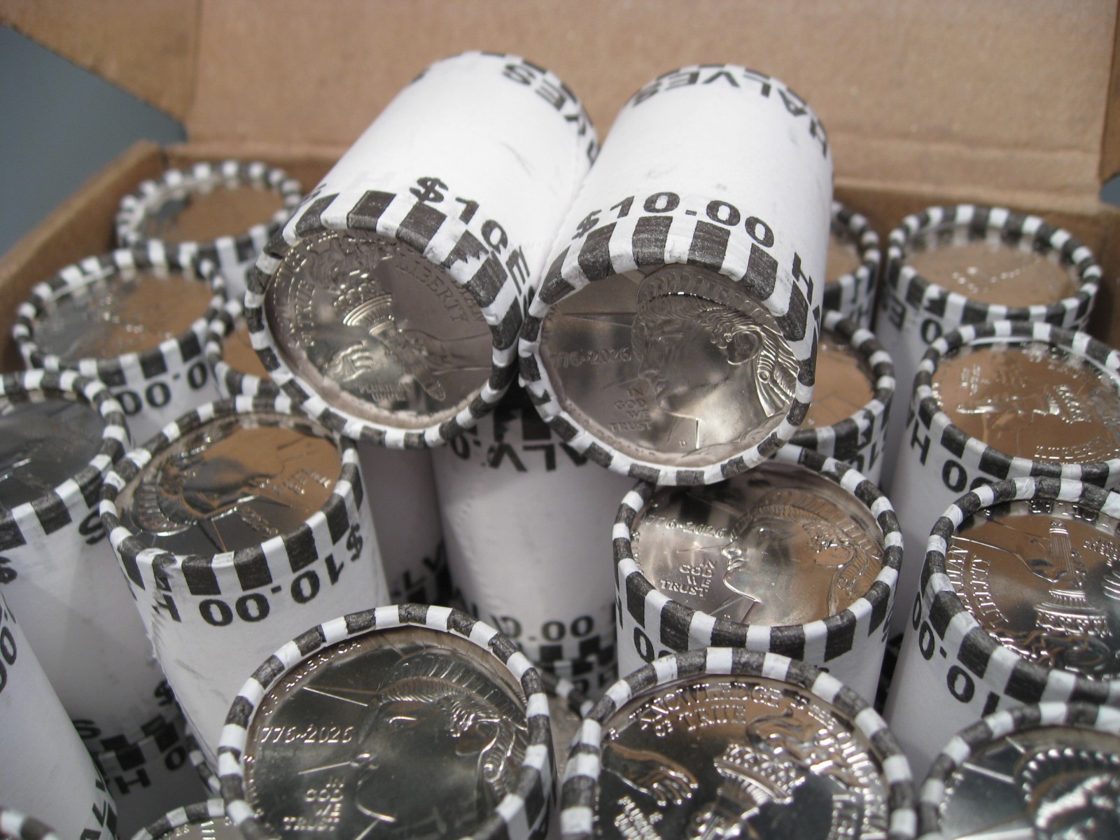 1776-2026-D LIBERTY Half Dollar OBW ROLL Semiquincentennial-In Hand Ready / SHIP