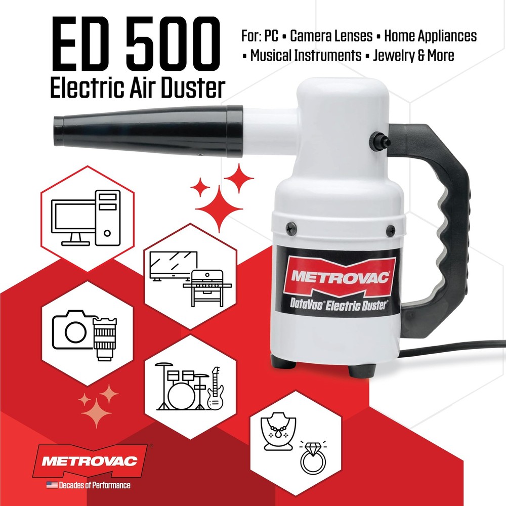 DataVac Computer Duster & Cleaner Super Powerful Electronic Dust Blower...