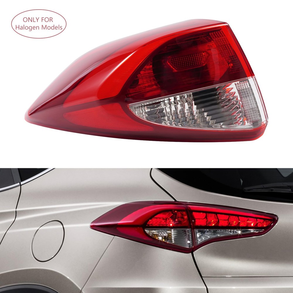 Tail Light Assembly for 2016-2018 Tucson Halogen Driver Side 92401D3010