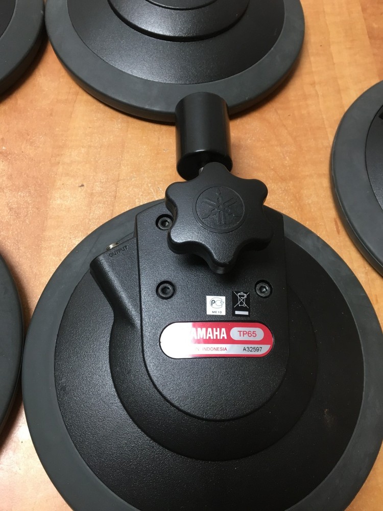 5 x Yamaha TP65 Electronic Drum Pads Triggers