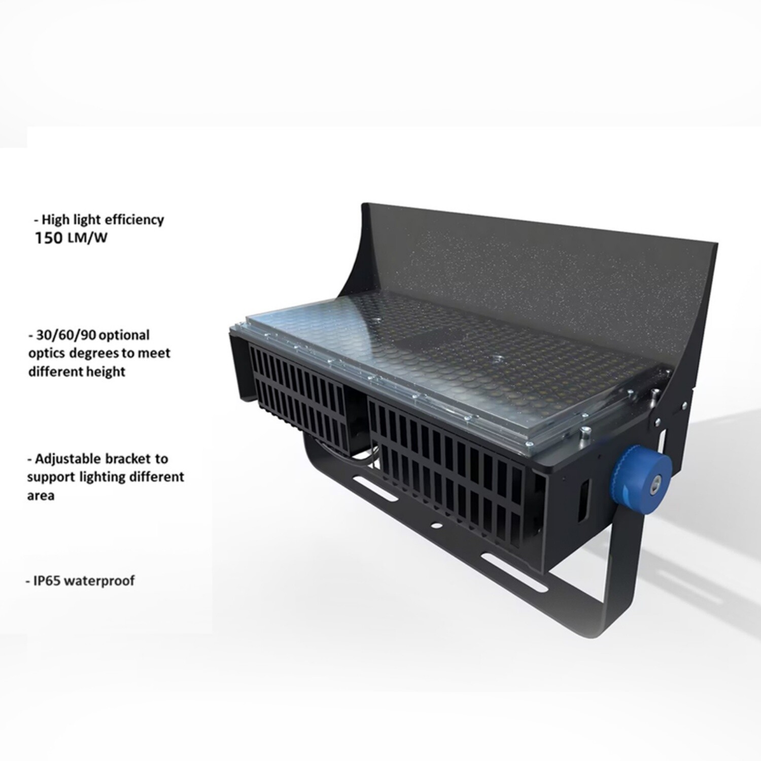 Led Stadium Flood Lights Outdoor 1500W Equivalent Super Bright Commercial Lights