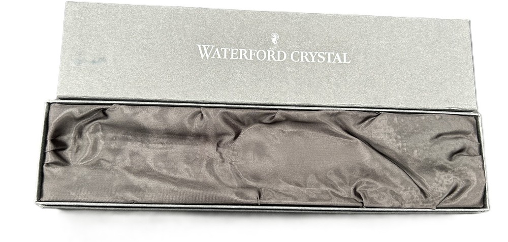 Waterford Crystal Offset Serrated Cake Server New In Box