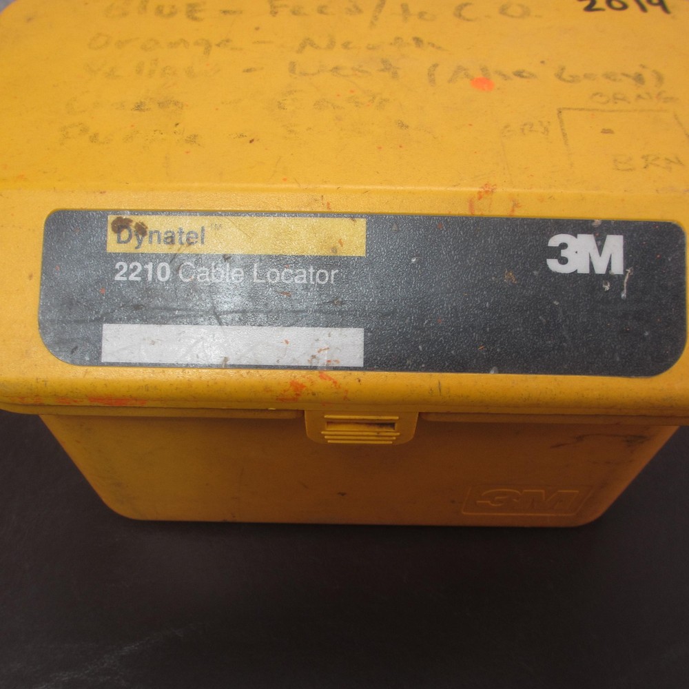 3M Dynatel 2210 Cable Pipe Fault Utility Locator Transmitter