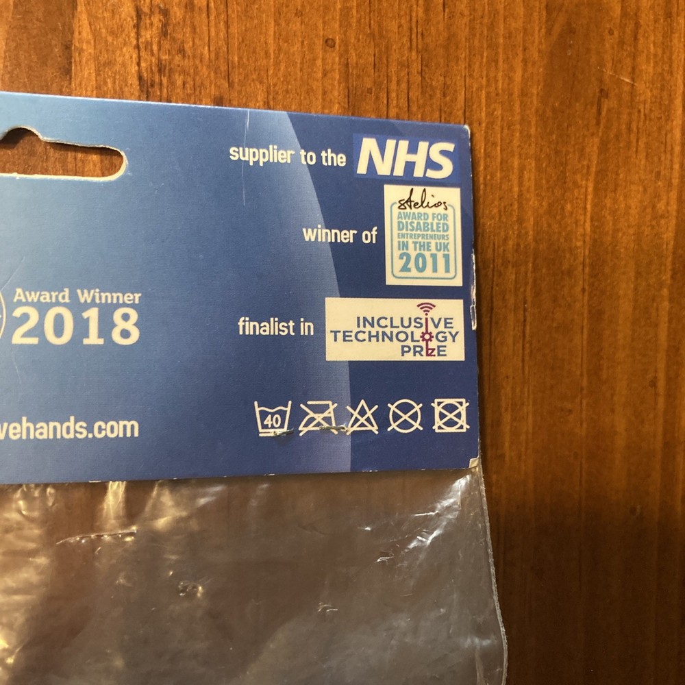 Active Hands General Purpose Gripping Aid | Mini Sized For Right Hand | Blue