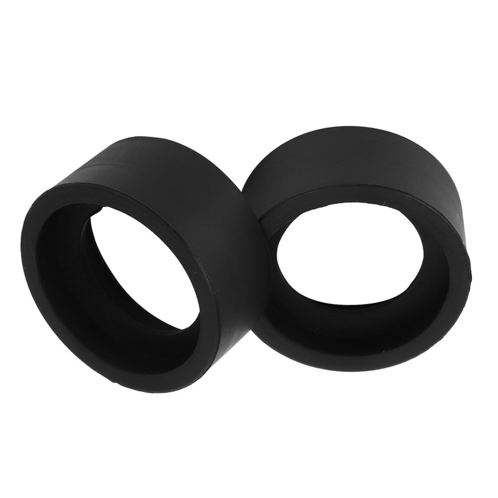 2Pcs Rubber Eyepiece Covers For Stereo Microscope Protection GLTY