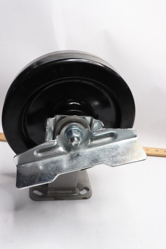 Locking Wheel Caster Base 4-1/2" x 4" x 8" x 2"