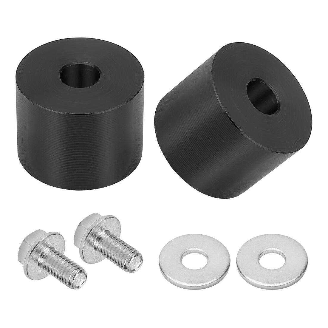 For Yamaha Warrior YFM350 Upper Lower Chain Roller Set Kit Black 30X-22178-00-00