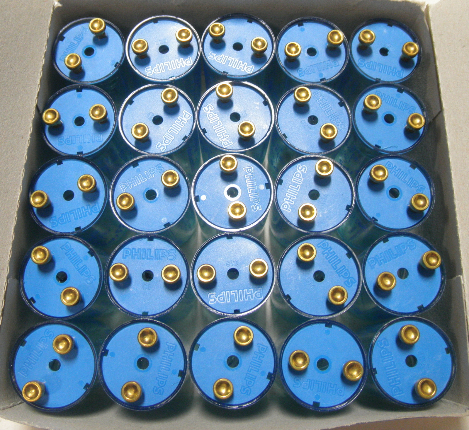 Box of 25 S10 Safety Starter Philips fits Fluorescent Tubes TL Fluorescent La...