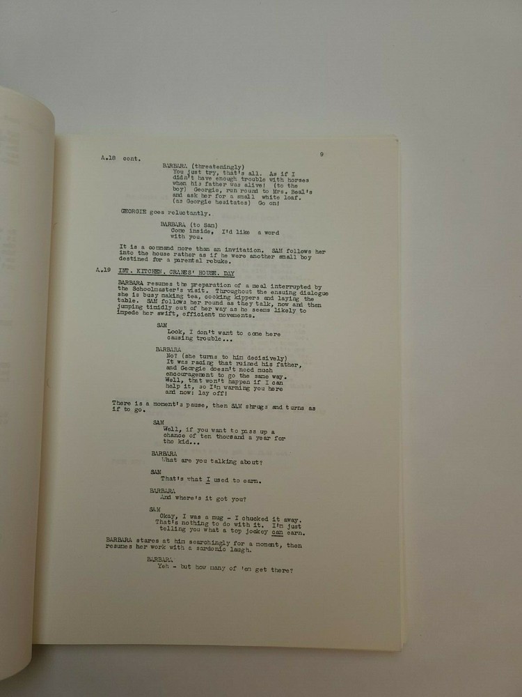 RAINBOW JERSEY / 1990's Unproduced Movie Script Screenplay