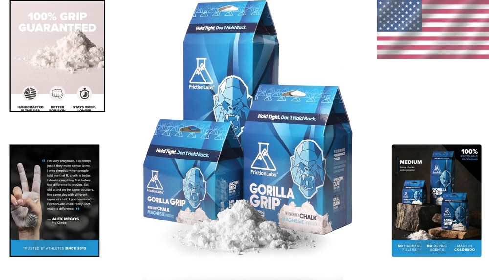 High Performance Hand Chalk for Climbing & Weightlifting