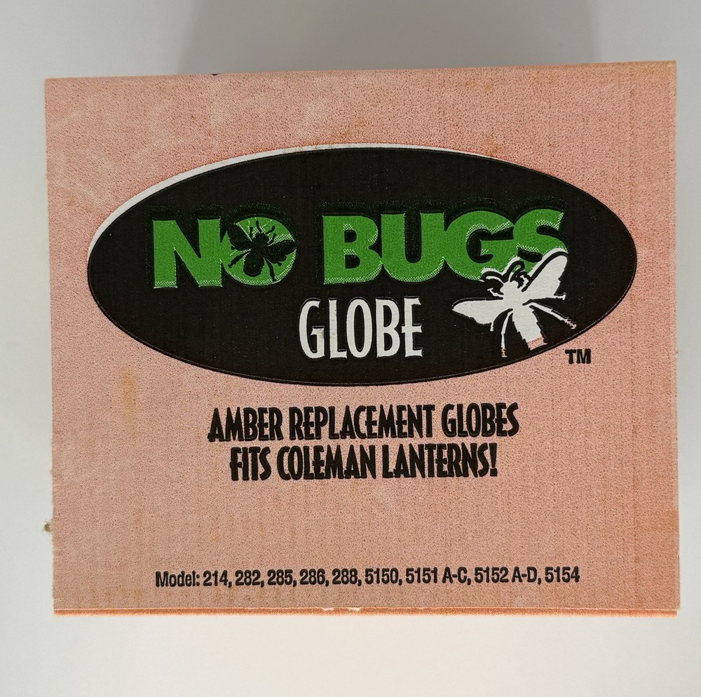 No Bugs Amber Globe Coleman 288 & More Models
