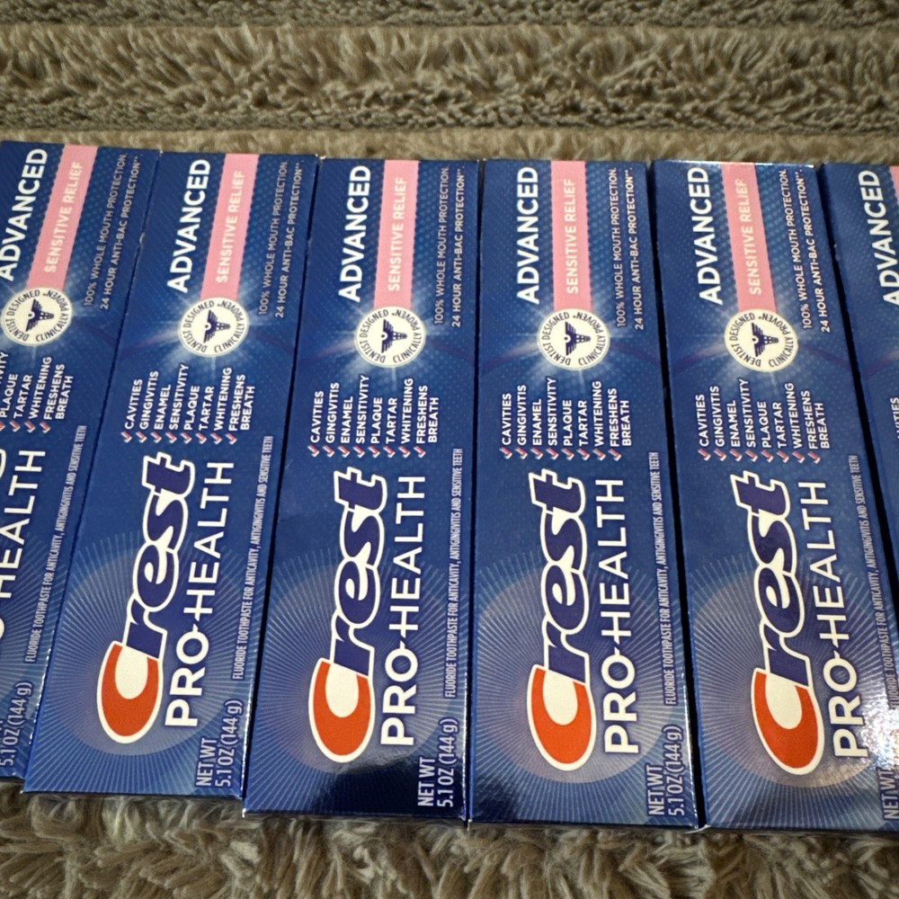 Crest Pro-Health Advanced Toothpaste, 5.1 oz (6 Pack) - 12/26