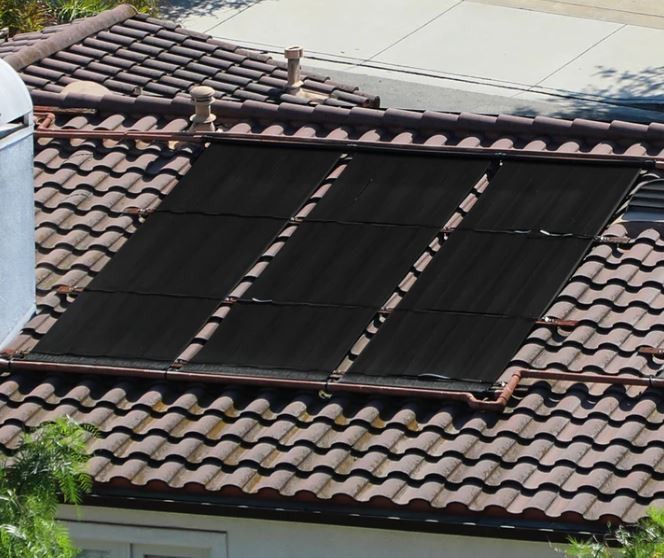 XtremepowerUS 4'x20' Above In-Ground Solar Panel Heater System for Swimming