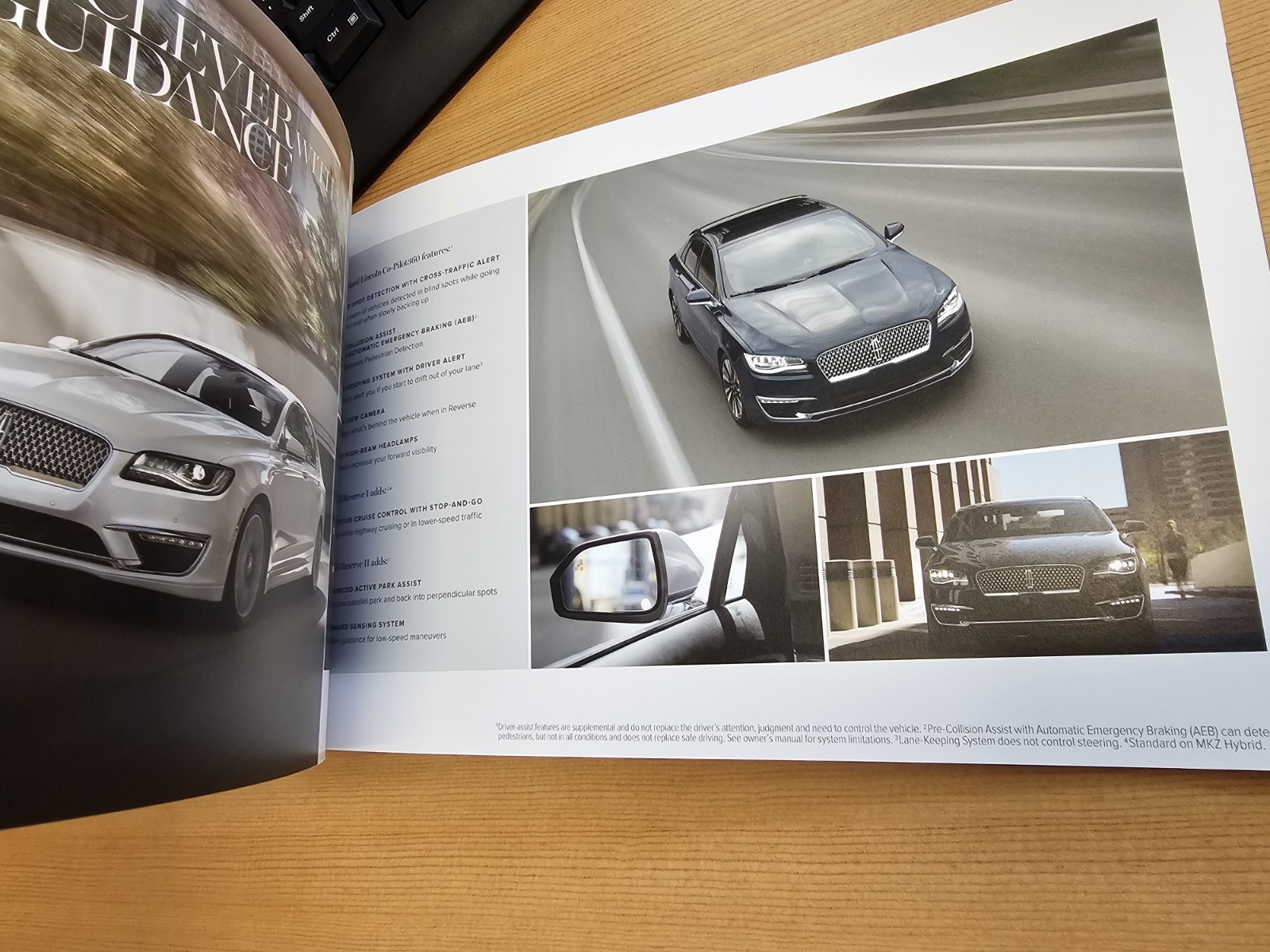 2019 LINCOLN MKZ SEDAN DEALER SALES BROCHURE BOOK GUIDE NEW CONDITION
