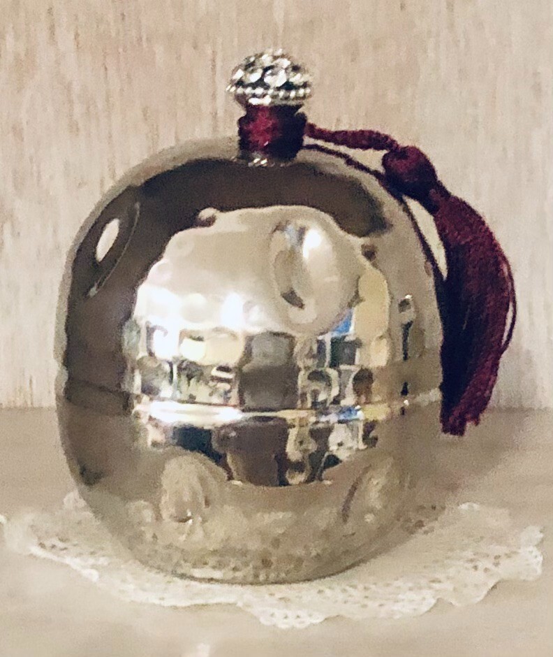 Hammered Silver Ottoman Fez Hat style Candy Sugar Dish Bowl by Bernardo