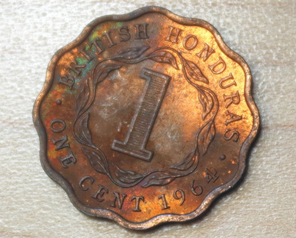 1964 British Honduras 1 Cent