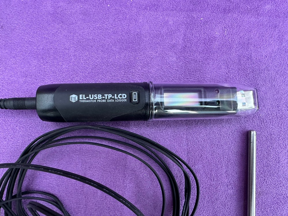 Lascar EL-USB-2-LCD Thermocouple Data Logger for Logging Temperature Data