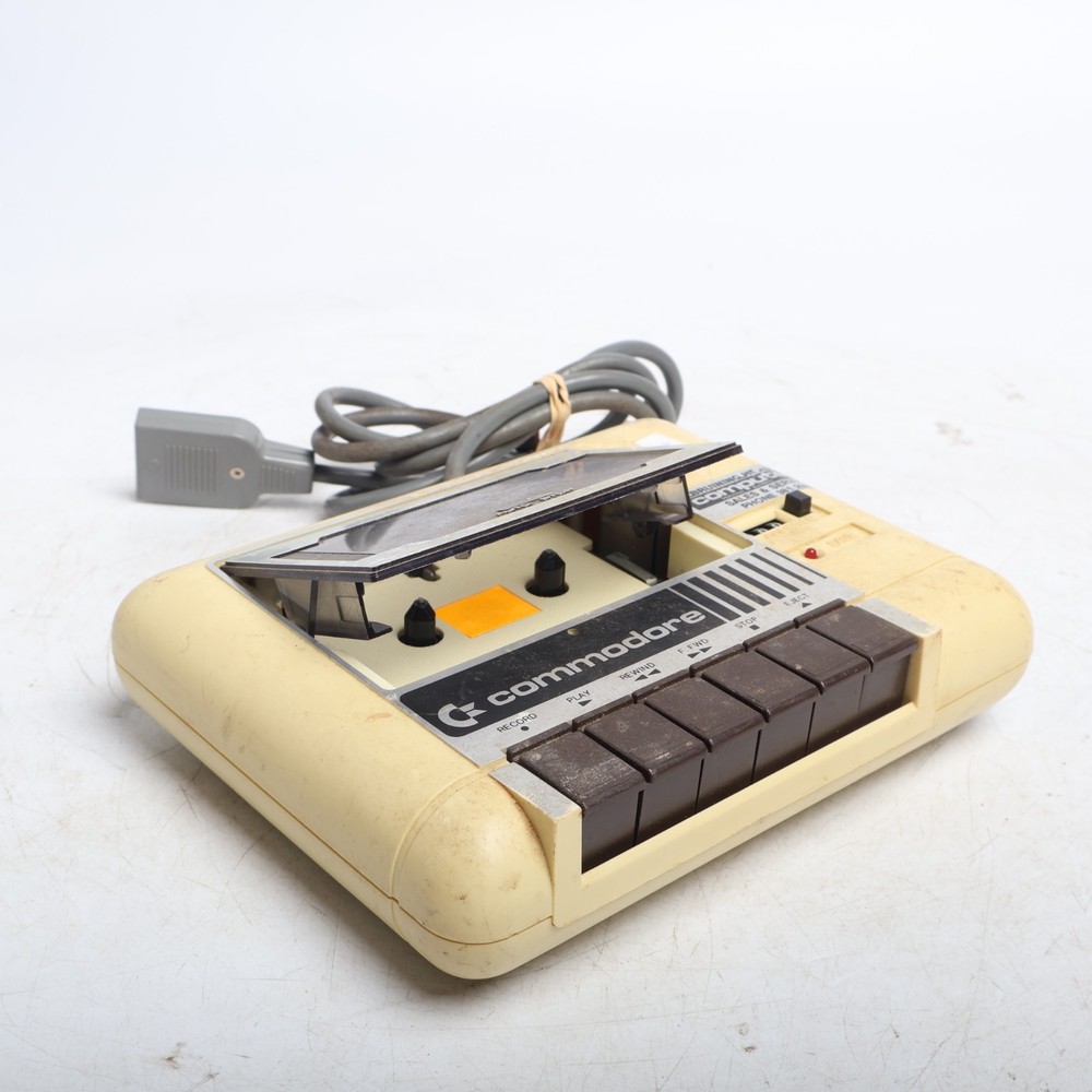 Commodore - C2N Datasette Unit & Manual - Model 1530 - Untested RARE