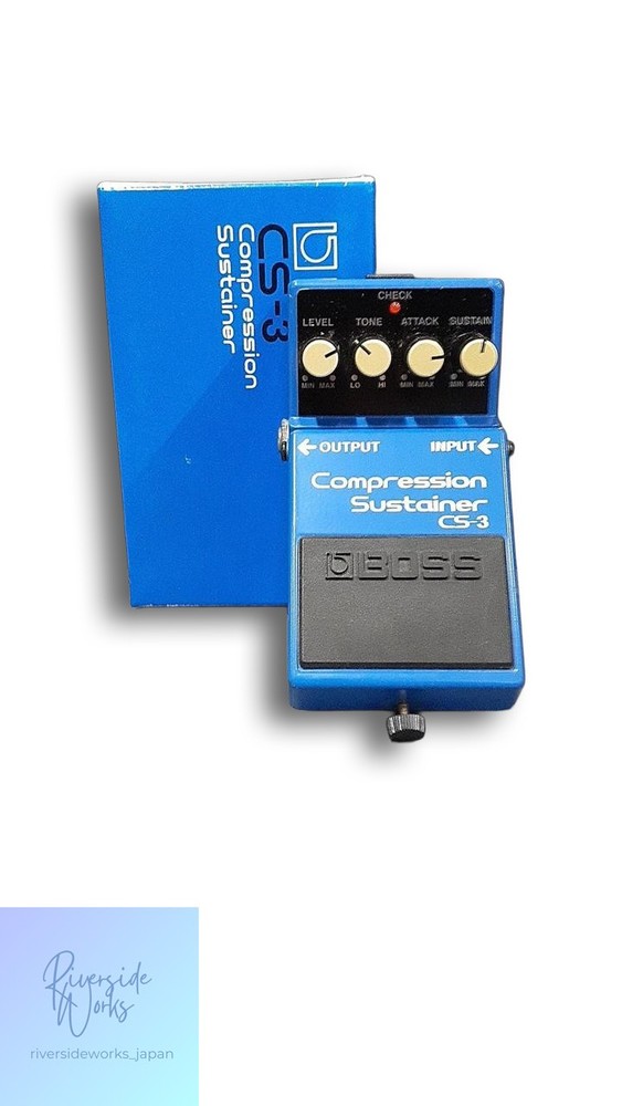 BOSS CS-3 Compression Sustainer Effect Pedal Used