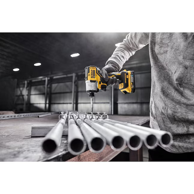 DEWALT POWERSTACK DCF840E1 20V MAX 1/4" BRUSHLESS CORDLESS IMPACT DRIVER KIT