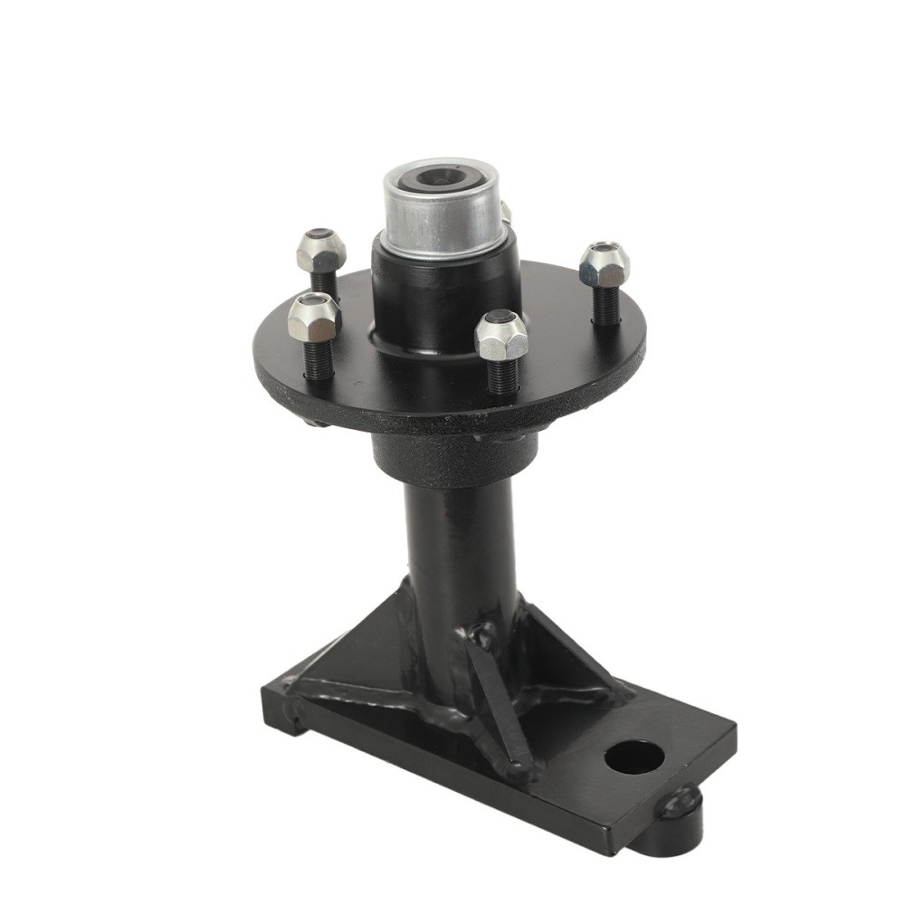 5x 5.5 Lug Shipping Container Wheels Bolt-on Spindle Kit US