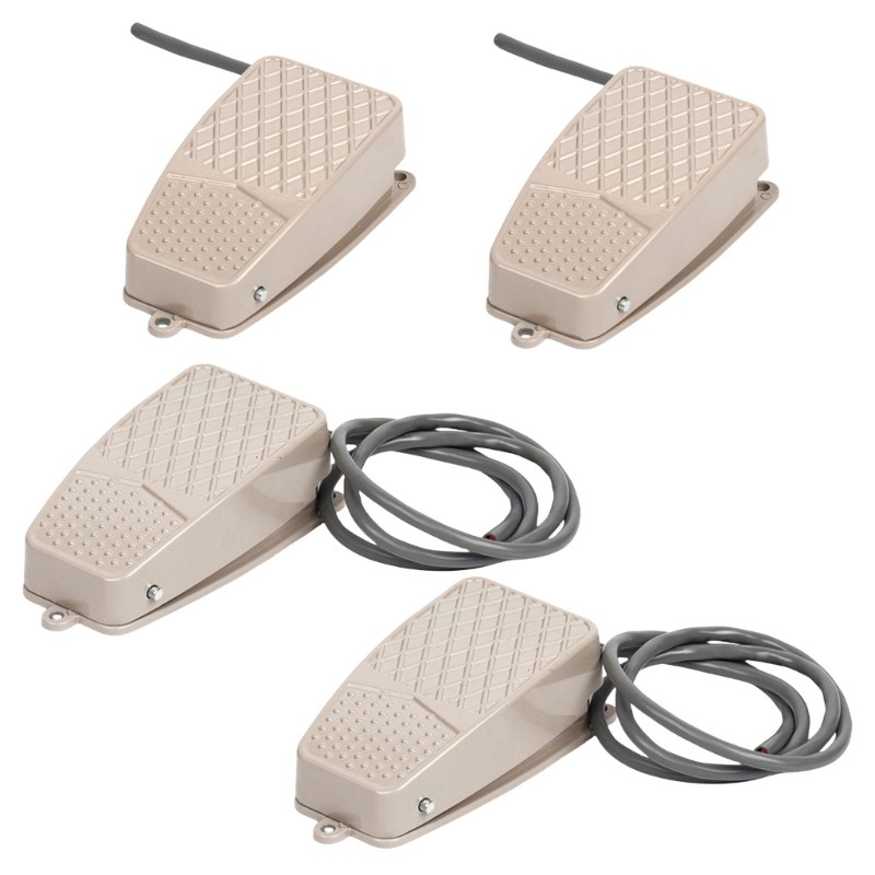 Space Saving Electrical Foot Pedal Controller with Antiskid Designs for Workshop