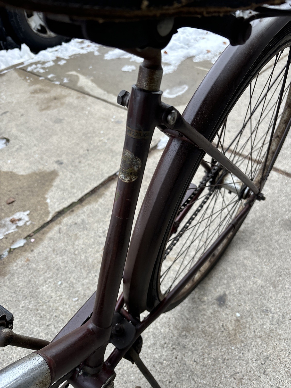 Vintage 1940s Folding Westfield Compax Sports Traveler 26Bicycle Paratrooper WW2