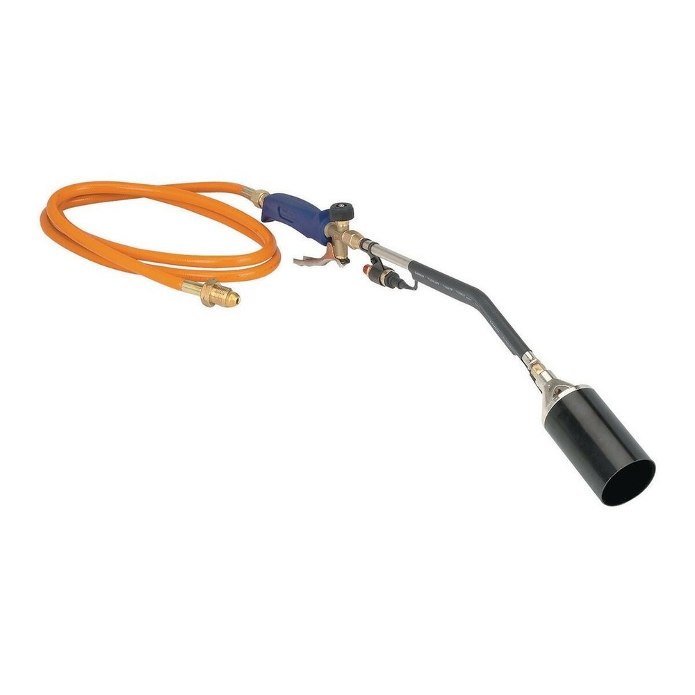 Propane Torch with Push Button Igniter for Driveway Weed Burner & Ice Melting