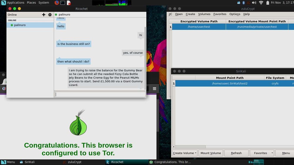 PARROT OS 4.11 Security / Privacy LINUX INSTALL & LIVE 64bit DVD