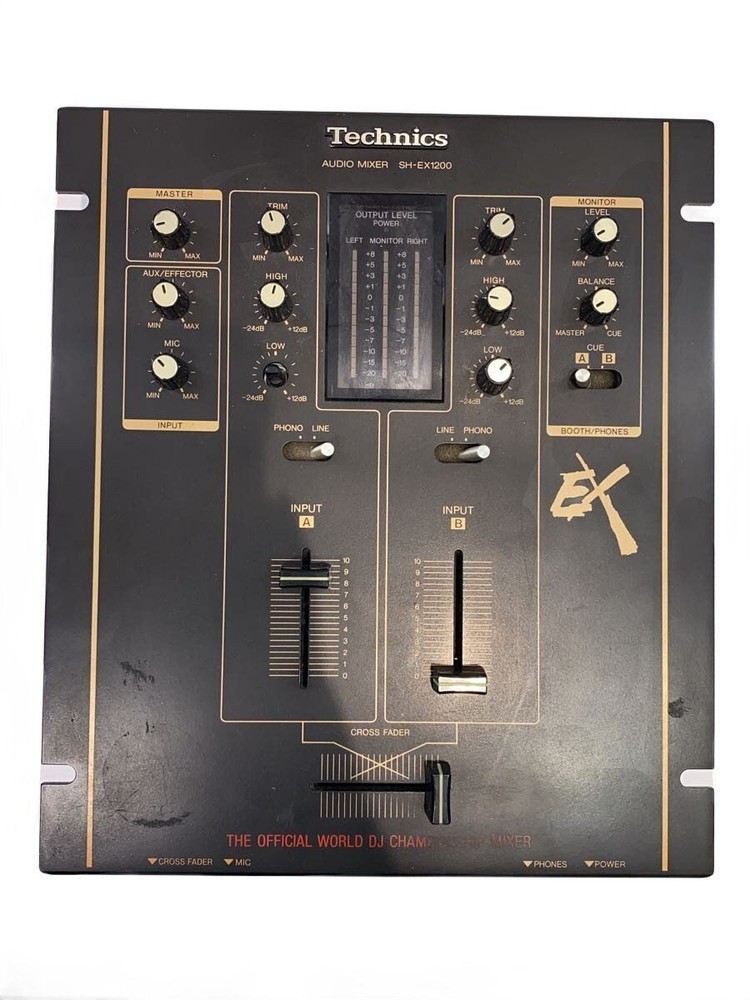 Technics Mixer Sh-ex1200 AUDIO Used