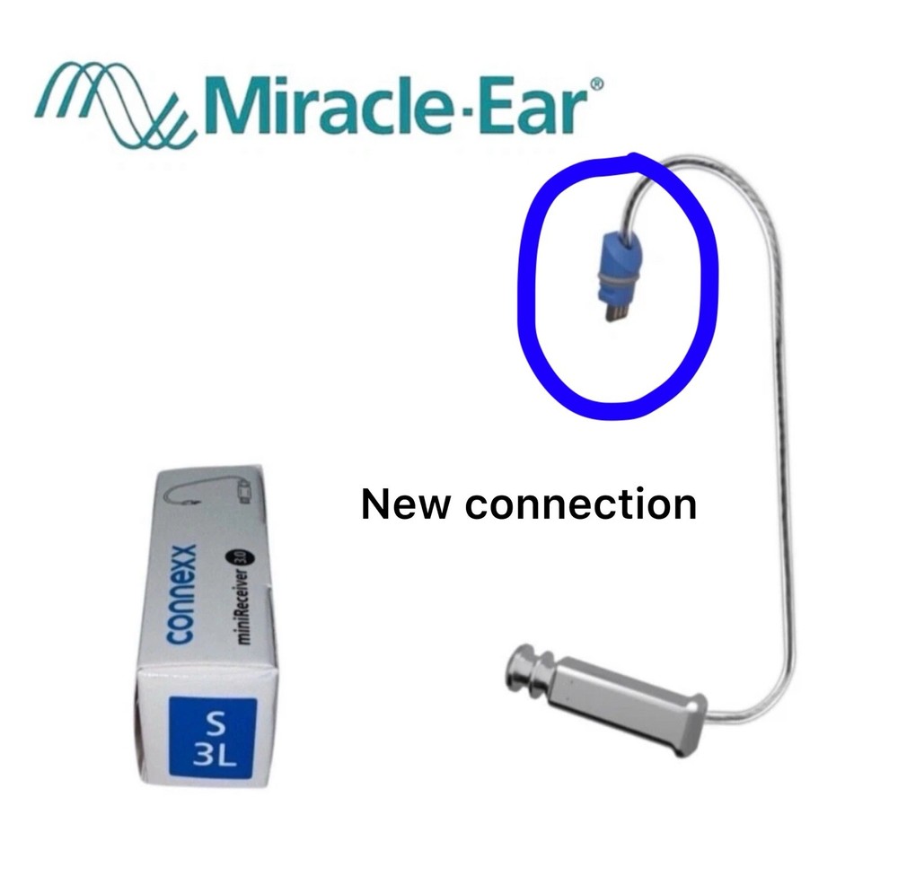 Miracle Ear 3.0 3S Receiver - LEFT Side Only Genuine Miracle Ear Replacement NEW
