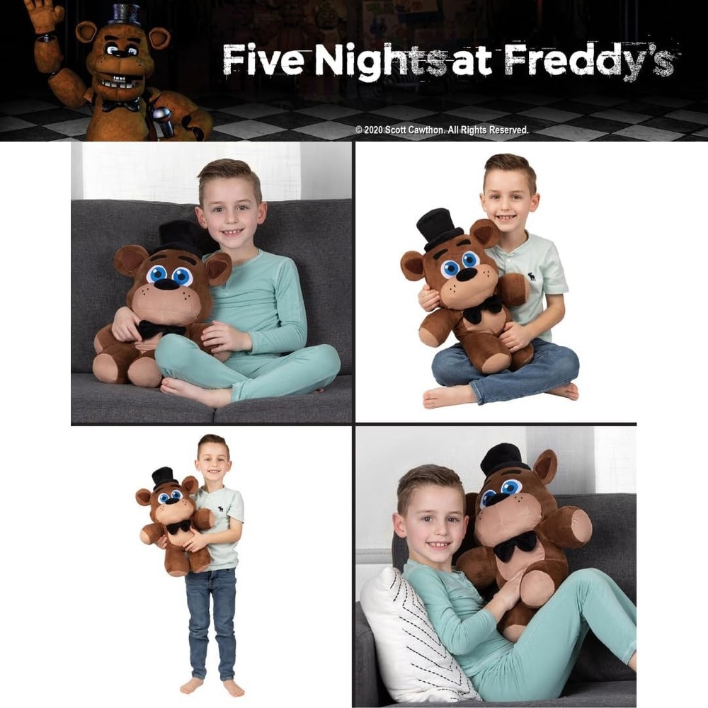 Soft Plush Freddy Fazbear Cuddle Buddy