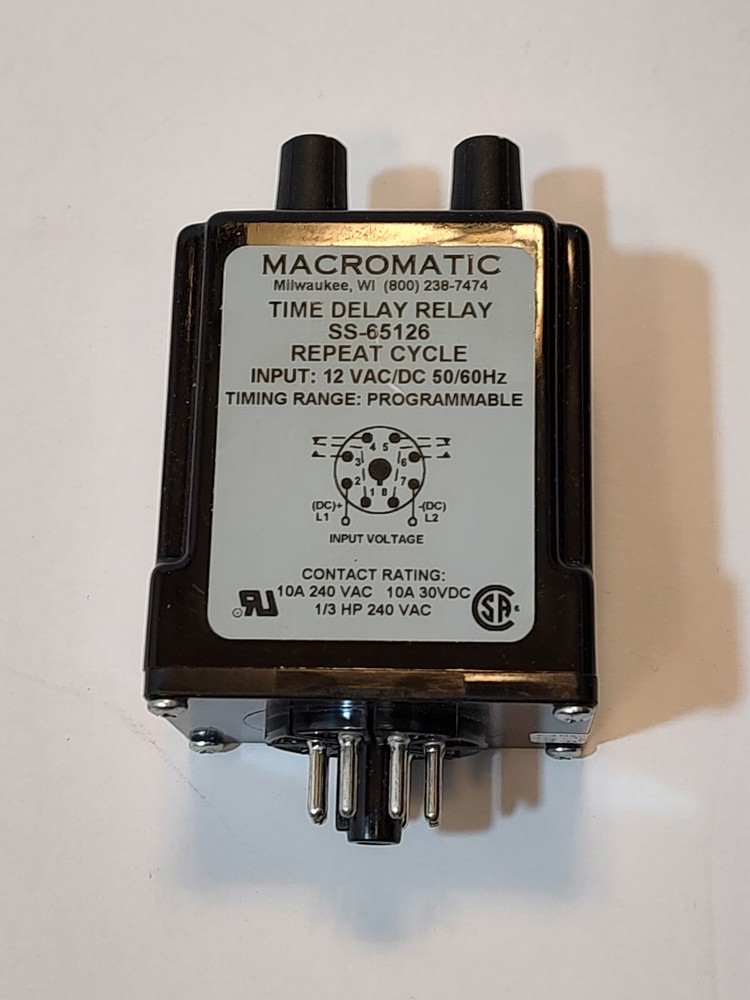 Macromatic Time Delay Relay SS-65126