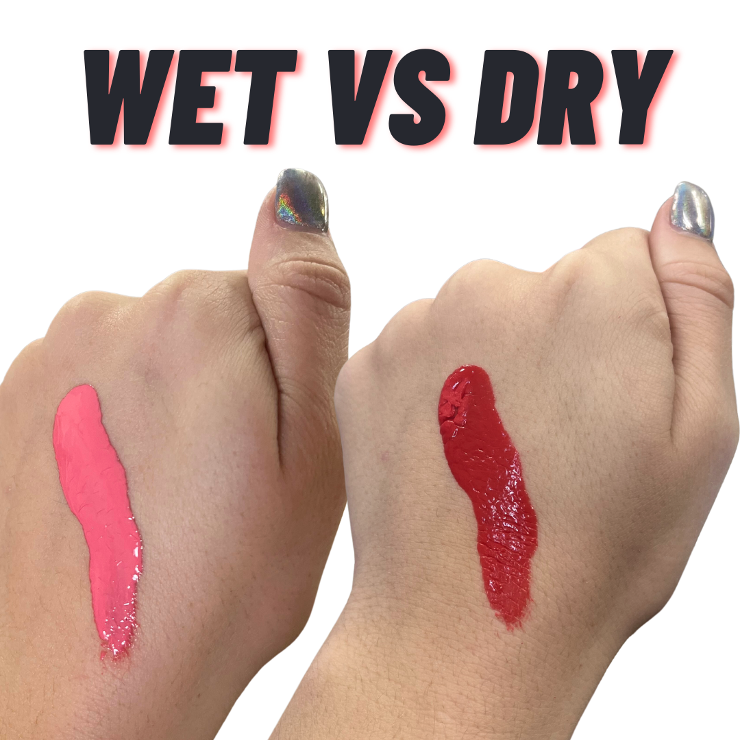 Red 4 Fl Oz - Liquid Latex Face and Body Paint, Halloween SFX, Cosplay, Art